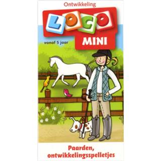 👉 Mini Loco - Paarden, Ontwikkelingsspelletjes (5+) 9789001807375