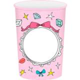 👉 Beker papier multikleur kinderen Verjaardag Party Bekertjes Jill Thema Knutsel Setje 16x Stuks - Feestartikelen Kinderfeestje 8720276467629