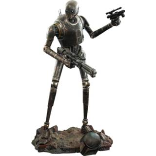 👉 Star Wars: The Book of Boba Fett Action Figure 1/6 KX Enforcer Droid 36 cm 4895228611086