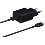 👉 Reislader zwart Samsung Snel & USB-C Kabel EP-T1510XBEGEU - 15W 8806092709843