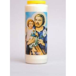 👉 Traditionele Kerkkaars - Noveenkaars H. Jozef 1 stuk