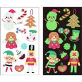👉 Tattoo active kinderen 20 Stks Kerst Lichtgevende Gezicht Sticker Waterdichte (Y-062)