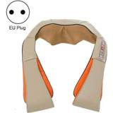 👉 Sjaal beige active 6 Sleutels Kneading Massage Cervicale Massager, Specificatie: EU-stekker (Beige)