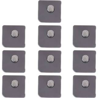 Microfoon wit active 10 stuks stofdichte mesh voor iPhone 12/12 pro (wit)