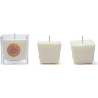 👉 Geur kaars Koolzaadwas Ecologische Geurkaars Sandelhout met navulset 8720512970937