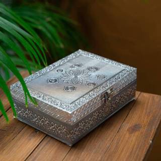 👉 Sieradendoos aluminium Tarot- of 7 Chakra's (17,5 cm) 7141262507760