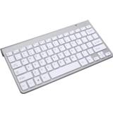 👉 Toetsenbord zilver active USB Externe Notebook Desktopcomputer Universele Mini Draadloze Toetsenbordmuis, Stijl: (Zilver)