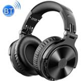 Monitor zwart active Oneodio Pro-C bilaterale stereo pluggable over-ear draadloze bluetooth headset (zwart)