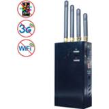 👉 Mobiele telefoon active GSM / CDMA DCS PCS 3G Wi-Fi High Power draagbare Signaalonderbreker stoorzender isolator, dekking: 20 meter (JAX-121A)