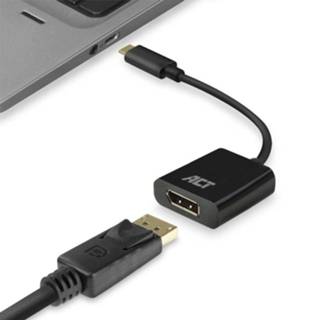 👉 DisplayPort ACT USB-C naar 0,15m 8716065488173