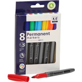 👉 Permanent marker Markers, 8st 5012128415982