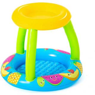 Babybadje baby's Bestway Babybad Fruit met Zonnescherm, 91cm 6942138972078