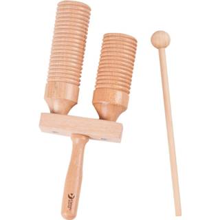 👉 Stokje Classic World Guiro Dubbel met Stok