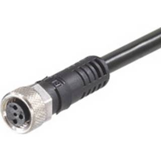 👉 Molex 1200868658 Nano-Change (M8) Single-Ended Cordset with Knurled Hexnut, 3 Poles, Female (Straight) to Pigtail, 24 AWG, 2050007096894