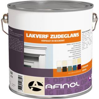 👉 Lakverf standaard wit Afinol Zijdeglans 2,5 liter 8717344261678