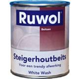 Steigerhoutbeit wit white wash Ruwol Steigerhoutbeits 750 ml 8719189429404