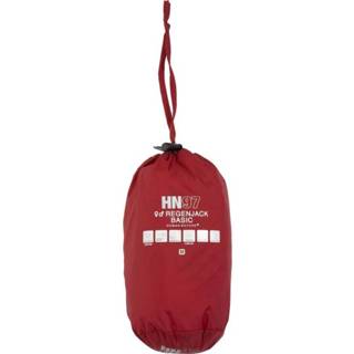 👉 Regenjas unisex rood HN basic regenjack 8718451021575