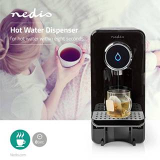 👉 Heet water dispenser Nedis KAWD100FBK Heetwaterdispenser 2,5 Liter Bediening Met Eén Knop 5412810329687