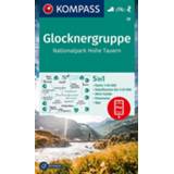 👉 Wandelkaart unisex Kompass 39 Glocknergruppe 9783991212621