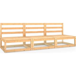 Tuinbank 3-zits massief grenenhout active 248306233 Tuinbank grenenhout active 3-zits massief 8720286464021