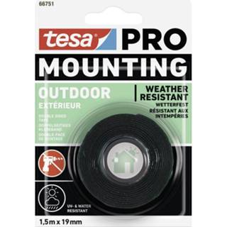 👉 Montagetape transparant Tesa Mounting PRO Outdoor 66751-00000-00 (l x b) 1.5 m 19 mm 1 stuk(s) 4063565115462
