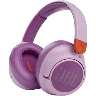 👉 Koptelefoon roze kinderen JBL Harman JR 460NC Over Ear Bluetooth, Kabel Kinder Pink 6925281986178