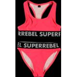 👉 Bikini meisjes SUPERREBEL sportief Carmel - Fluo perzik 8720173649500