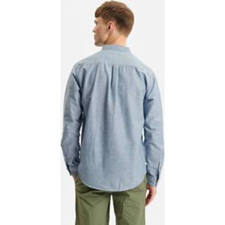 👉 Overhemd blauw linnen s effen male Anerkjendt Lukas 5713301923590 2900058140018