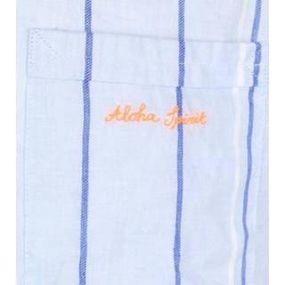 👉 Overhemd blauw linnen s streep male Scotch and Soda Gestreept 8719029820439 2900056857031