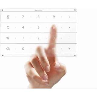 👉 Toetsenbord zilver active Originele Xiaomi Youpin Nums Ultra-Thin Smart Win MI 13PET (FP) CH Mirror Silver met vingerafdrukken