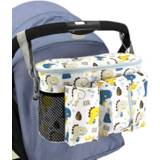 👉 Kinderwagen witte active kinderen Multifunctionele opbergtas, kleur: dinosaurus + zijvak
