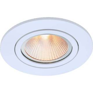 👉 Inbouwspot wit Blinq Luuk rond 82mm 5,5w 2200-2800k + lampje - 8717493287000