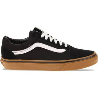 👉 Zwart wit unisex Vans Old Skool Gumsole Zwart/Wit