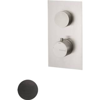 👉 Thermo staat staal Blinq Fremont afdekset 2-weg thermostaat 02 8717493121755