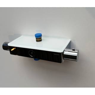 👉 Hoofddouche chroom Hotbath SDS6 Get Together stortdoucheset Choice - vierkante hoofddouche/handdouche