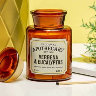 👉 Geur kaars glas Apothecary Geurkaars - Verbena & Eucalyptus 840214802461