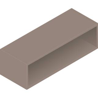 👉 Onderkastje Blinq Intent open onderkast 70x45x30cm mokka 8717493196111