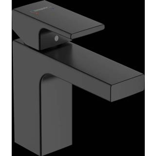 👉 Wastafelkraan zwart Hansgrohe Vernis 110 coolstart met waste mat 4059625325797