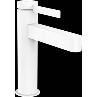 👉 Wastafelkraan wit Hansgrohe Finoris 110 met waste mat 4059625334416