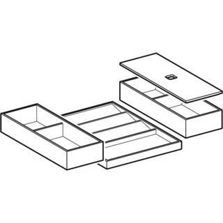 Onderkastje Geberit set lade-indelers bovenste lade - voor onderkast 60cm 4025410944269