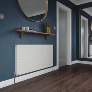 👉 Paneelradiator wit reed Horizontaal | Enkel of Dubbel Paneel Convector Radiator Verkrijgbaar in Verschillende Afmetingen Stelrad Vita Deco van Hudson 5059803074461