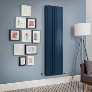 👉 Design radiatoren blauw Designradiator Verticaal 178cm Hoog Donkerblauw | Keuze van Breedtes Delta 5059803078018