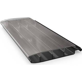 👉 Zwembad polycarbonaat Aquadeck Solar lamellenafdekking - per m2 Platinum