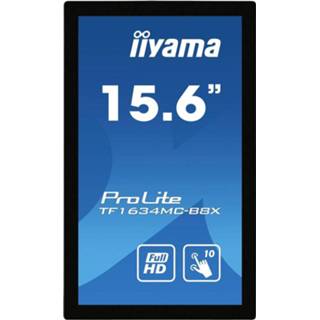 👉 Energielabel Iiyama ProLite TF1634MC-B8X LED-monitor 39.6 cm (15.6 inch) F (A - G) 1920 x 1080 Pixel Full HD 25 ms DisplayPort, VGA, HDMI, USB IPS LED 4948570118342