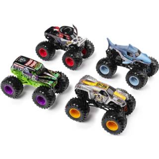 👉 Monster Jam Land en Zee Set met 4 Die-Cast Monstertrucks 778988572818