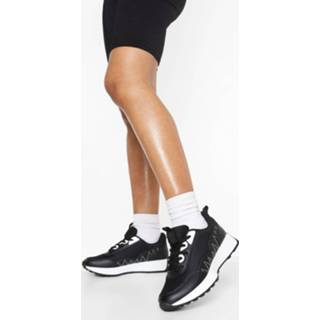 👉 Gympen zwart Met Dikke Zool, Black