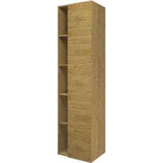 👉 Saniselect Hoge Kast 45,5x35x169 cm Cabana Oak