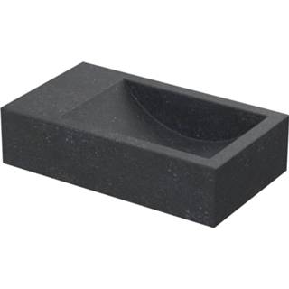 👉 Fontein blauw Saniselect Rise 40x23x10 cm Blue Stone 8714176004312