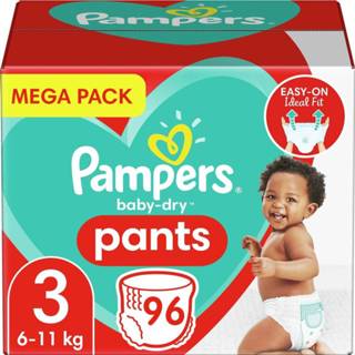 👉 Pamper 3 baby's Pampers - Baby Dry Pants Maat Mega Pack 96 luierbroekjes 8006540406205