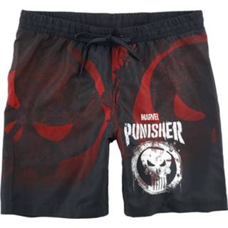 👉 Zwembroek mannen l meerkleurig The Punisher - Logo und Schriftzug 4064854484047